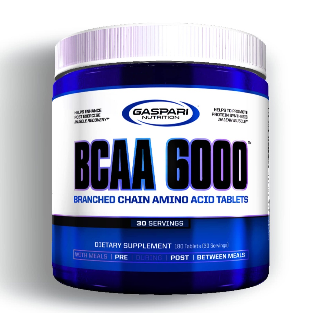 Gaspari Nutrition AminoMax 8000, Napredne aminokisline za okrevanje mišic, rast in vzdržljivost - Kreatin, levcin, tavrin in BCAA (325 tablet)