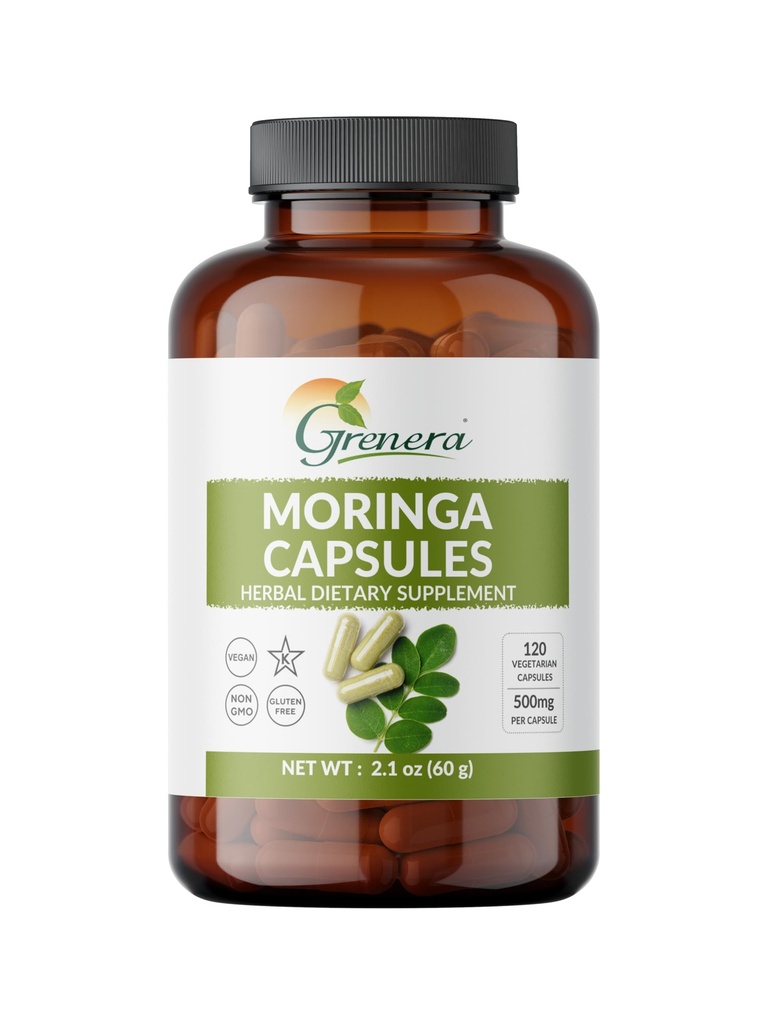 Organske kapsule Moringa – 120 Count 