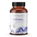 Theralogix TherOmega Omega-3 ribje olje dodatek - podpira srce, možgane, imuno in skupno zdravje* - 700 mg DHA & EPA iz divje Aljaske Pollock - Trajno izvorno - NSF Certified - 90 Softgels