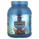 Vega All in One Nutrition Organic - 20g Rastlinske beljakovine, Čokolada, 42 Serving, Vitamini A & C, Probiotiki, Zeleni, Vegan, Keto, Gluten Free, 61.8oz (Packaging May Vary)