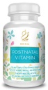 ACTIF Postnatal Vitamin s 25+ Organski vitamini in organska zelišča, Zdravstvena nega in dodatek dojenja, Podpira razvoj možganov otroka, Non-GMO, Made in USA, 90 Count