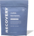 Rookie Wellness Recovery BCAA - Elektrolit in BCAA v prahu s 5 g razvejane verige aminokislin za obnovo mišic, elektrolitov za hidracijo, & samo 10 kalorij (30 strežbe, kokos Ananas)