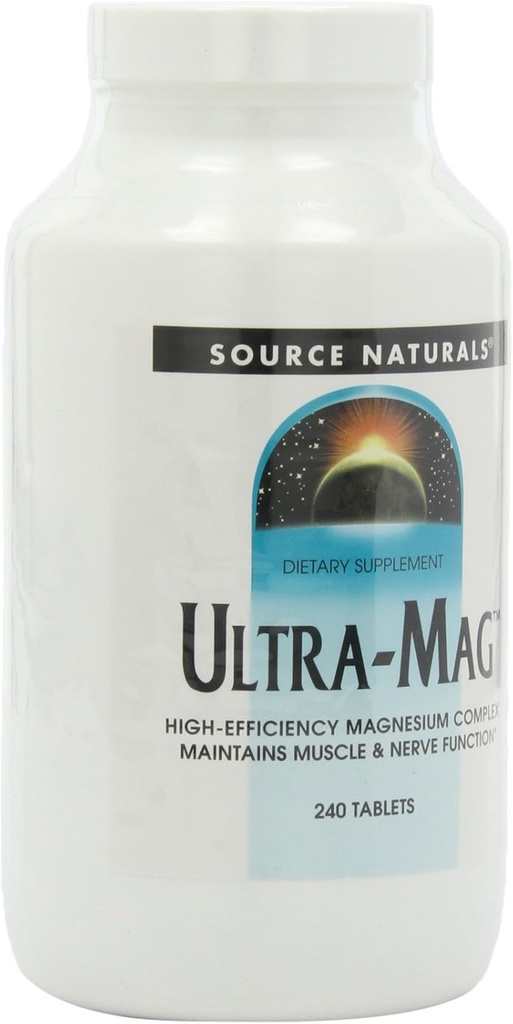 Vir Naturals Ultra-Mag, 240 tablet (paket z 2)