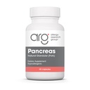 Alergija raziskovalne skupine Pancreas Pork Supplement - Pancreas Natural Glandularna, 425mg encimi trebušne slinavke, prebavni encimi Amylase, Protease - 60 Count