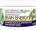 Host Defense MycoBotanicals Možganska energija* Powder - Brain & Focus podpora dodatek z levjo grivo - Prehranski dodatek z Yerba Mate za energetsko podporo - 3.5 oz (33 Služabniki)*