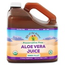 Lily iz puščavske Aloe Vera Juice - Organic, Ohranjevalno-prosti notranji Fillet Aloe Vera Pijte z naravno prebavne encime za Gut zdravje, lajšanje želodca, Wellness, Glowing kože, 128 Fl Oz