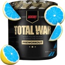REDCON1 Total War Pre Workout, Modra limonada - vzdržljivost, opozorilo, pump povečanje citrulin malate & Beta alanin - hitro igranje, kofein Preworkout za moške in ženske (15 Serving)