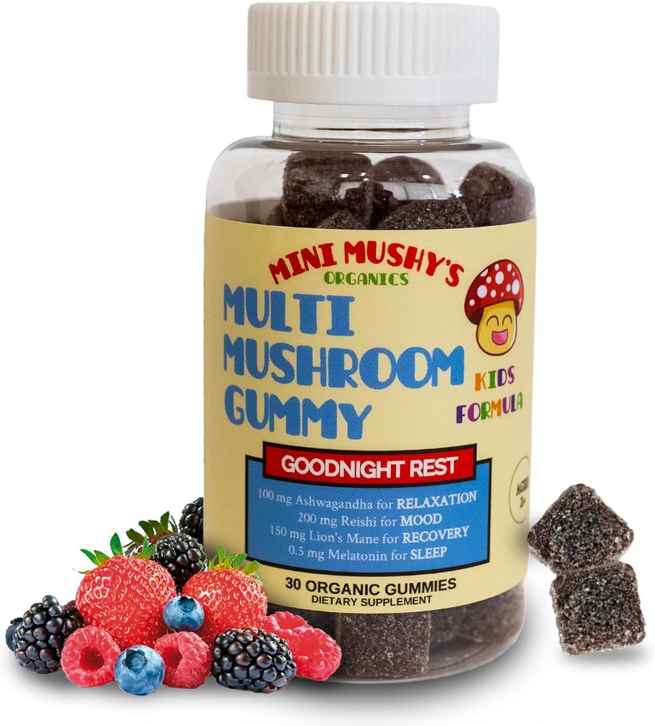 Mini Mushy's Organic Light Rest Gumies 