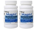 Zvišanje Mag64 Magnezijev klorid Prehranska dopolnila zapoznele tablete 64 mg, 60 tablet (paket z 2)