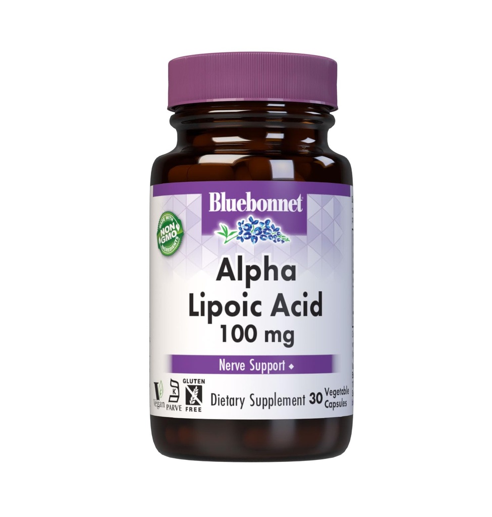 BLUEBONNET HRANILNA ALPHA LIPOIČNA KISLINA 100 mg