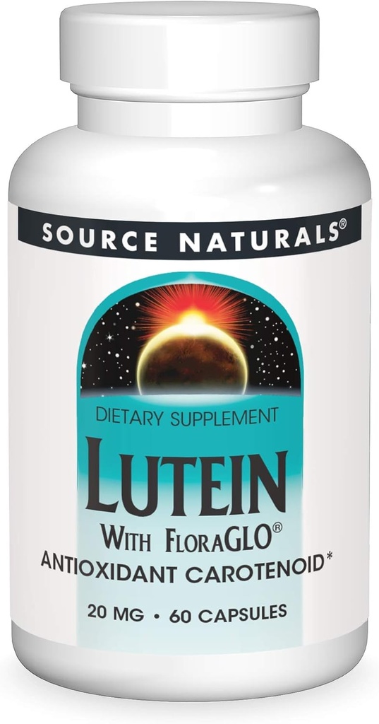 Vir Naturals Lutein s FloraGLO 20 mg antioksidant karotenoid - 60 kapsul