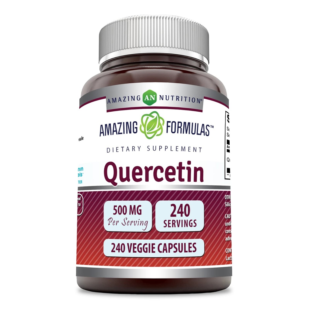 Osupljive formule Quercetin 500mg Veggie kapsule dopolnilo 