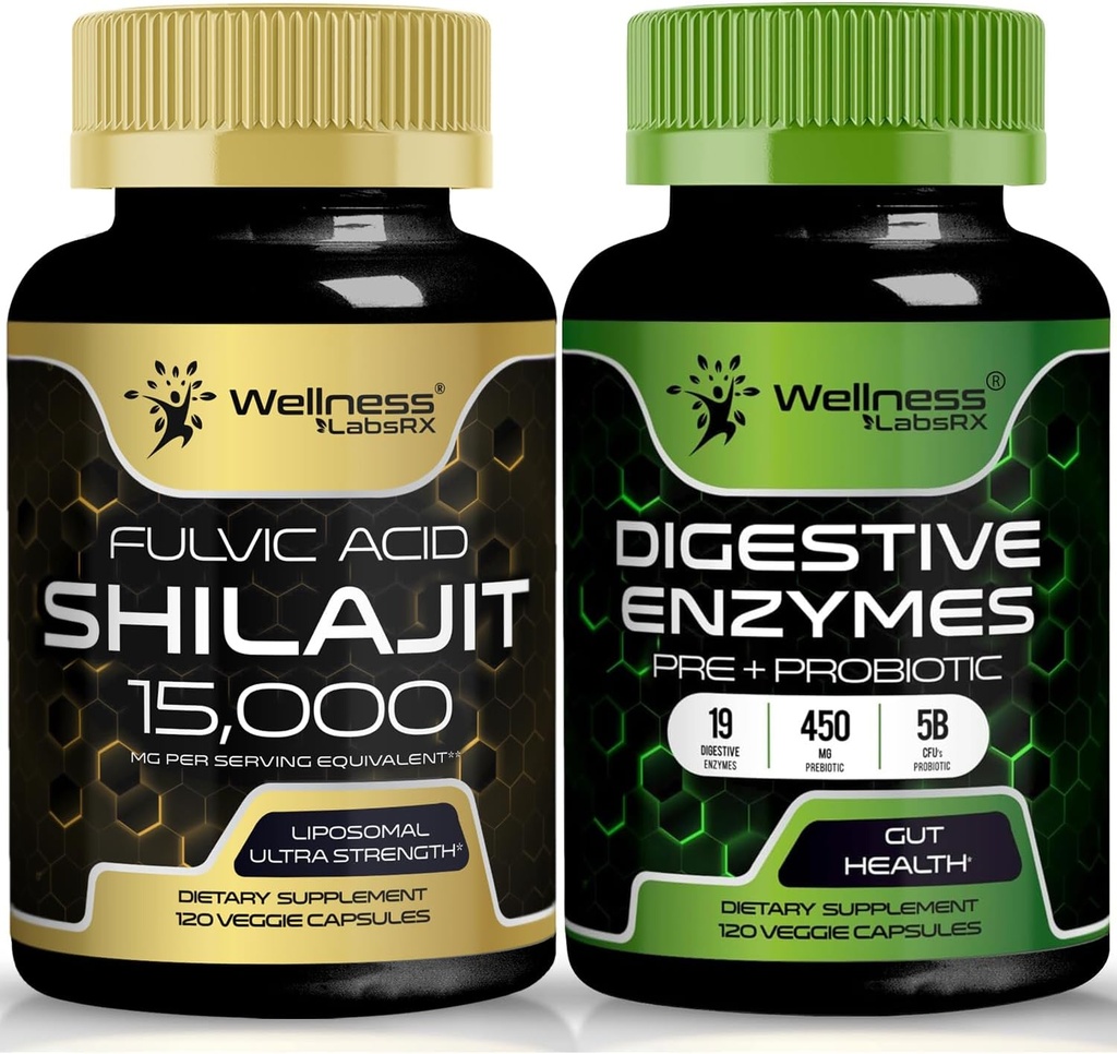 Wellness LABSRX Prebavne encime Kapsule 