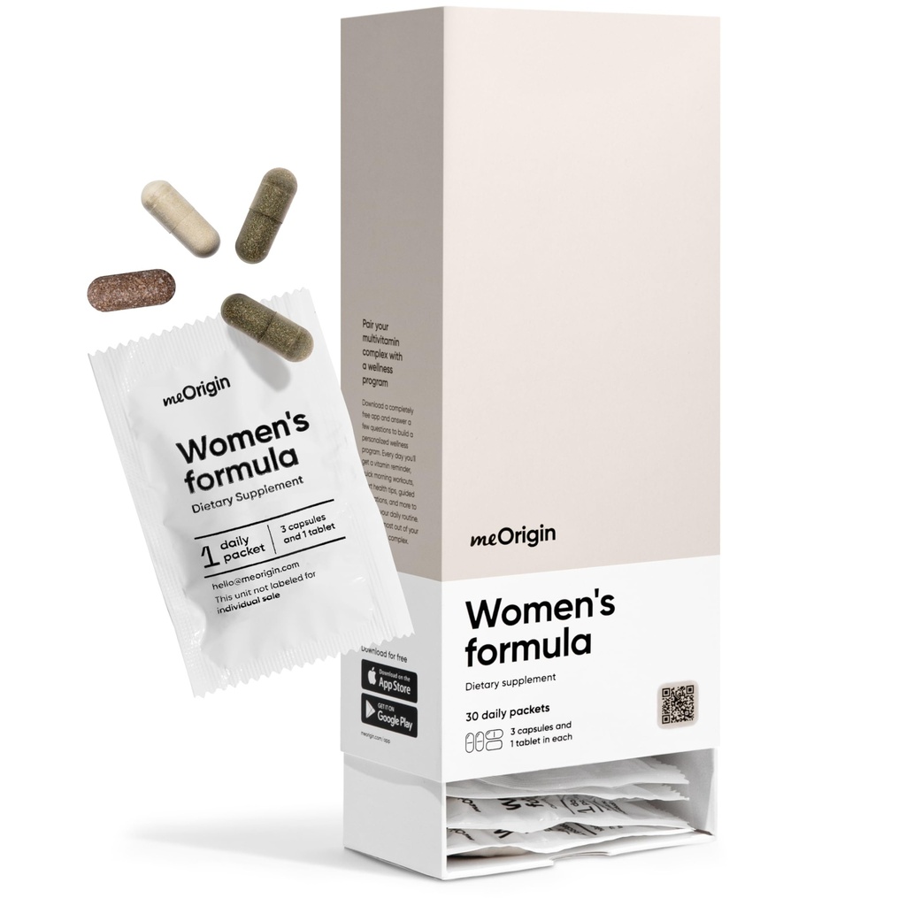 Multivitaminski za ženske, All-in-One dopolnilni kompleks z vitaminom B12, A, C, Biotin, D, E, Folate, Collagen – 106 Nutrienti za splošno zdravje žensk, las in kože, energije, 30 dan dobave