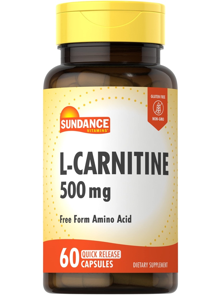 Sundance L-karnitin tartrat dodatek 500mg 