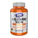 NOW Foods Sports Nutrition, L-glutamin, dvojna jakost 1.000 mg, aminokislina, 120 Veg kapsule