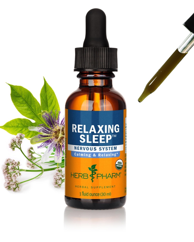 Herb Pharm Sproščujoče spanje Zeliščna formula z Valerian Extract - 1 Ounce