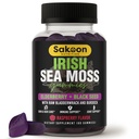 Irish Sea Moss Gumies with Elderberry & Black Semed Oil - Skupna Wellness podpora 