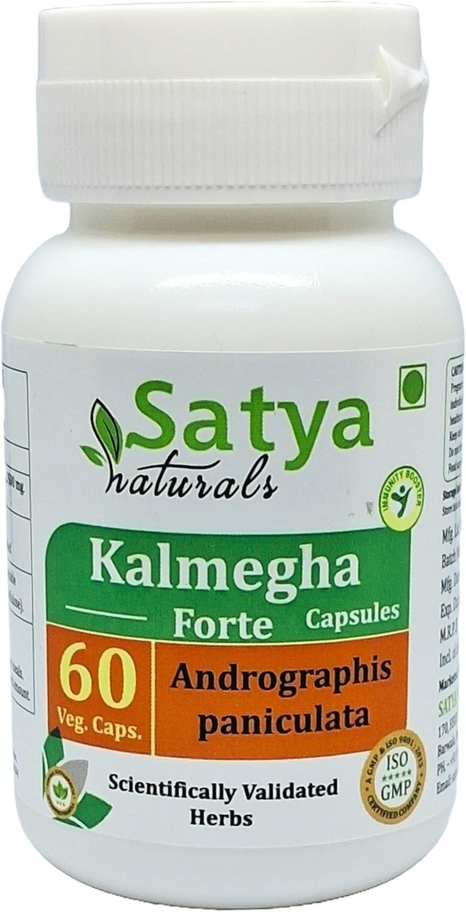 Kapsula Kalmegha Forte 500 mg 60 Veg. Kapsula 