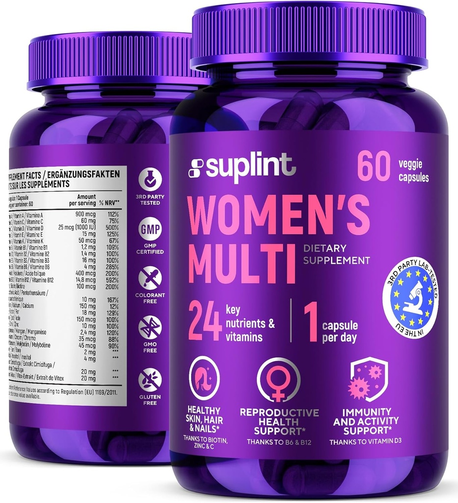 Multivitaminski dodatek za ženske 