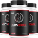 (3 paket) Eros Power Supplement - Eros Power Supplement za moške, Eros Power, Eros Powder Supplement, ErosPower Advanced Formula, Eros Power kapsule za moške, Eros Power tablete, 180 kapsul za 3 mesece