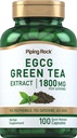 Piping Rock EGCG izvleček zelenega čaja 1800 mg 
