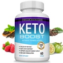 Keto Boost Diet Pills Ketosis Supplement - Natural Exogeneous Keto Podpora Formula Energy & Focus, Napredni Ketones za Ketogene Diet, Keto Diet Pills, za moške ženske