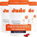 Jude Bladder Control Tablete, Dnevni dodatek, Zmanjšajte puščanja, Relieve Need-to-Go urgence, Izboljšaj spanje, Preaktivne tablete mehurja, 180 Kapsule