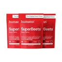 HumanN SuperBeets Heart Chews, dušikov oksid in podpora krvnemu tlaku, izvleček grozdnih semen in ne-GMO pese koren prahu energije, Granatna Berry Flavor, 180 Število