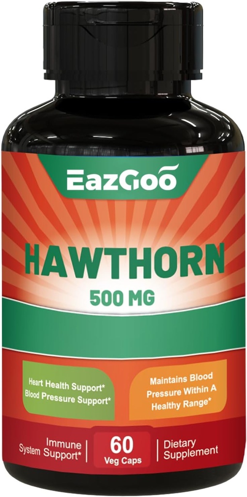 Hawthorn Berry kapsule-Antioksidant, Cirkulacija Podpora-Hawthorne Dopolnilo- 60 kapsule Vegan, ne-GMO