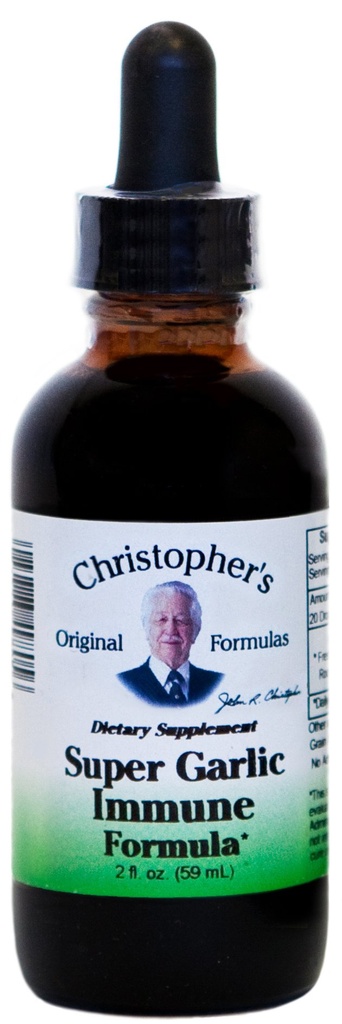 Dr. CHRISTOPHER, Zdravi Super Česen Imune - 2 oz