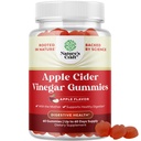 Jabolčni kislin za hujšanje - Čistila in Detox Gummies za zdravje, napenjanje in energetsko podporo - ACV Žvečilke z B12 Vitamin, B6 in Granatno jabolko za boljšo presnovo - 60 števk