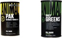 Animal Pak - Priročno All-in-One Vitamin & dopolnilno pakiranje - Cink & Greens Pak - Klorofil
