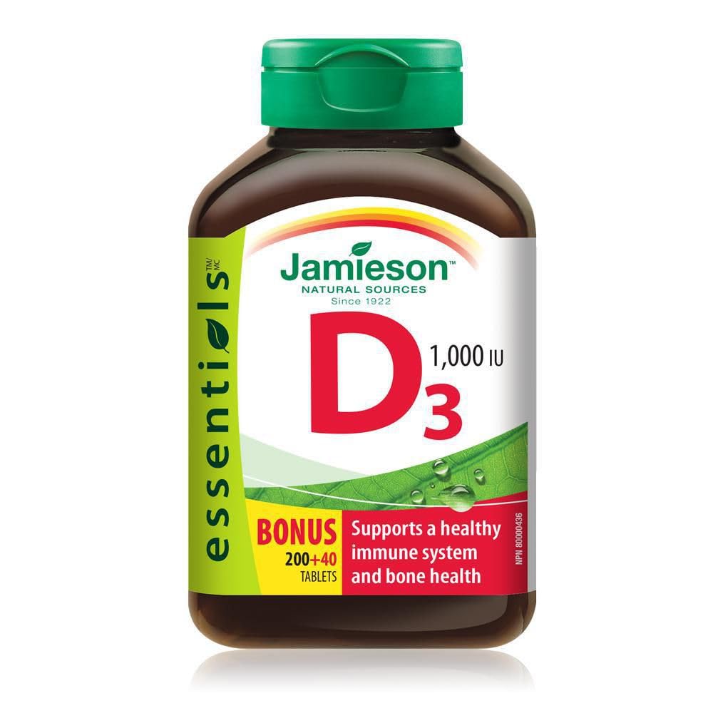 Vitamin D3 1.000 i.e. bonus -240 tablet Blagovna znamka: Jamieson Laboratories