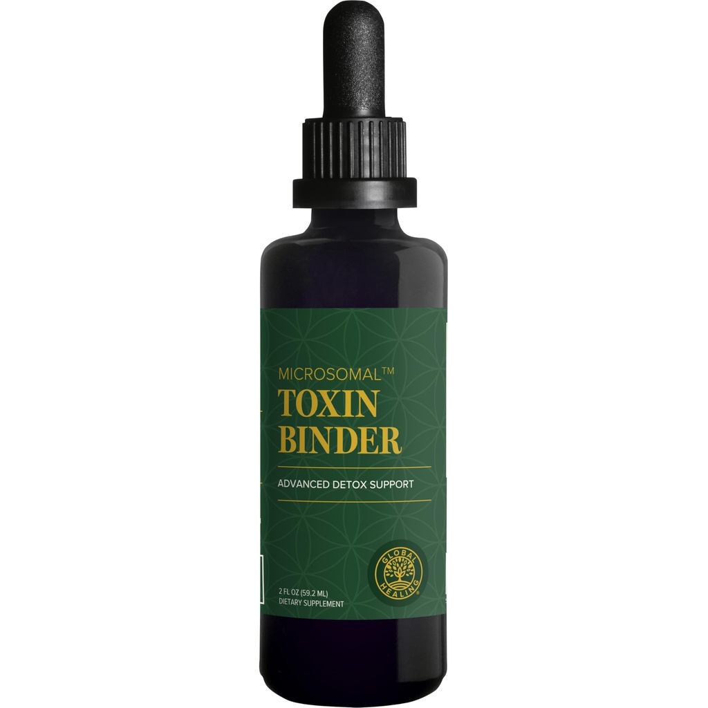 Globalni center za zdravljenje - Mikrosomal Toxin Binder - Podpora detox - 2 Fl Oz
