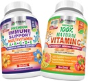 SVEŽA ZDRAVSTVENA KARE Imunski multivitamin in naravni vitamin C - paket