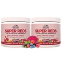 COUNTRY FARMS Super Reds, Energizing Polyphenol Superfood, Over 40 Super Fruits and Berries, Powerful Antioxidants and Polyphenols, Supports Energy, Supports Circulation, 40 Servings, Mixed Berry