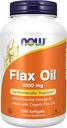NOW Foods Supplements, Lanovo olje 1.000 mg izdelano z organskim Lanovim oljem, kardiovaskularna podpora*, 250 Softgels