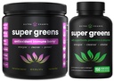 NutraChamps Super zelene antioksidant v prahu in super zelene kapsule