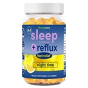 Reflux Raft Antacid Gummies | Fast Acting | 2 in 1 Sleep and Acid Reflux Relief Nighttime | clinically Studied Ingredients| Non-GMO Gluten Free Sugar Free | Lemon 60 Vegan Gummies