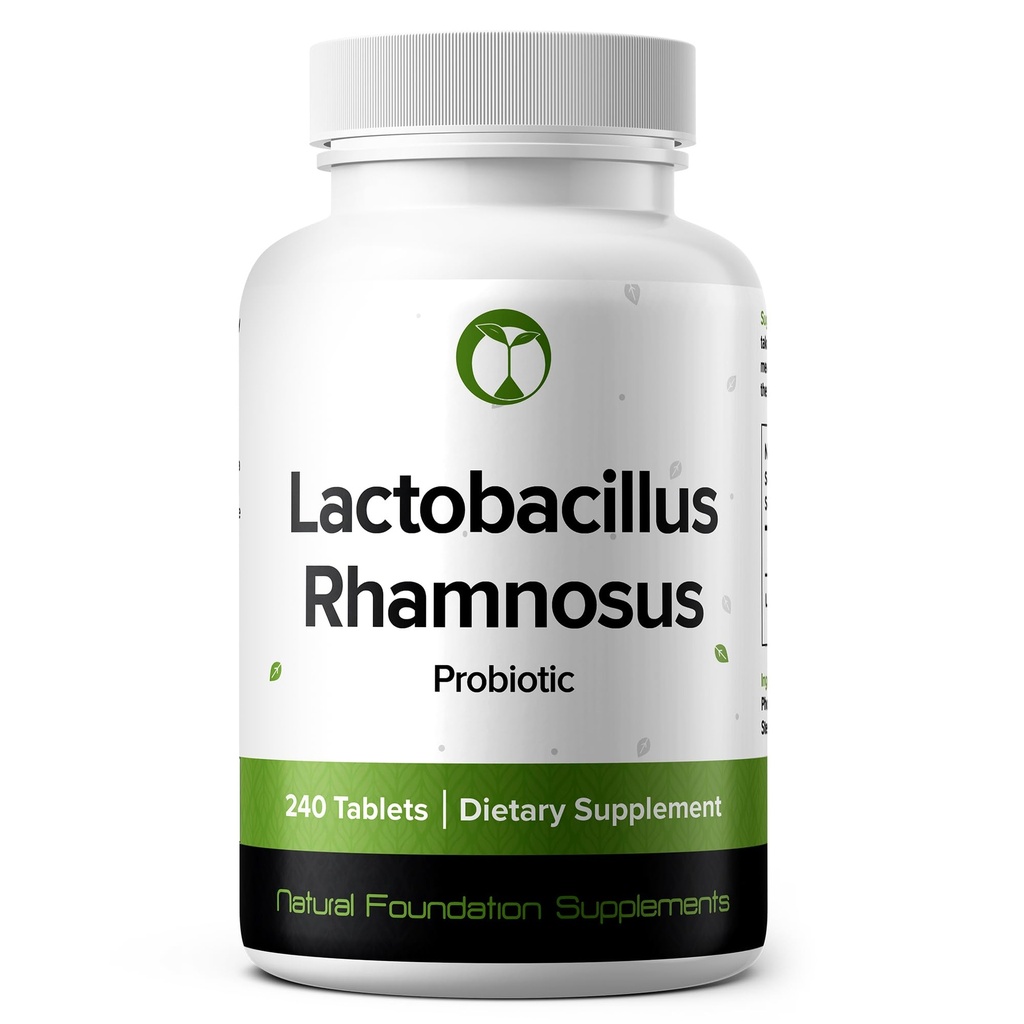 Lactobacillus Rhamnosus Probiotic Supplement 240 tablete 3 milijarda CFU probiotikov za moške in ženske podpira črevesno digestivo in črevesno zdravje (240, Lactobacillus Rhamnosus)