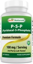 Najboljši naravni P5P Vitamin B6 (Piridoksal 5 Fosfat) 100 mg/Serving - 120 tablet - aktivna oblika vitamina B6.