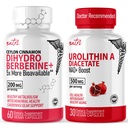 Naravne fuzije Nutri dihidroberbererin (60 kapsul) & urolitin Diacetat 500mg energijski obnovitveni dodatek