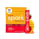 AdvoCare Spark - Energy Drink Mix - Vitamin & Aminokisline dodatek - Podpira energijo in fokus* - Prenosna Imunska podpora* - Brez sladkorja - Mango Jagoda, 14 Packs (3.5 oz)
