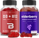 NutraChamps Vitamin B12 Gumiji in Bezgove jagode