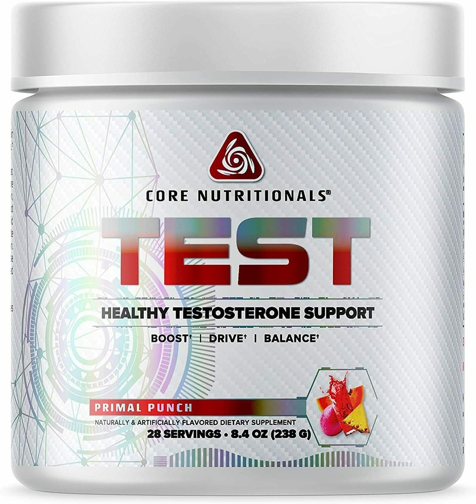 Core Nutritionals Test Vitality & Testosteron Support 