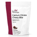 Bariatrične prednosti Kalcijev citrat Chewy Bites 500 mg - Zelo absorbbilen in prebavljiv - Vitamin D3 - Enostavno žvečljivi kalcij dodatek - čokolada aroma - 90 Count