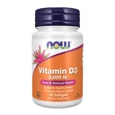 NOW Foods Supplements, Vitamin D-3 2.000 IU, Visoka moč, Strukturna podpora*, 30 Softgels