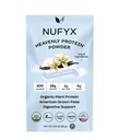 NUFYX® • Nebeški Protein® Powder • Najboljši 100% organski rastni grah na svetu • Vegan • Gluten brez • Nizki ogljikovi hidrati (Creamy Vanilla, Packet)