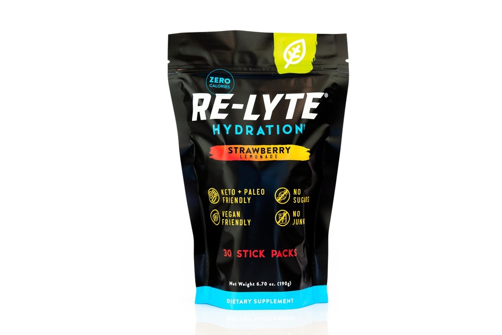 REDMOND Re-Lyte Hydration Elektrolitsko pijačo v prahu mešanica (Strawberry limonada) 30 Pakiranja